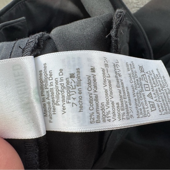 J. Crew black trouser pants.  Like new! Women’s size 4. - Picture 7 of 7